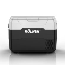 Kolner 40L Portable Fridge Freezer - 12V/24V/240V Camping Cooler Black