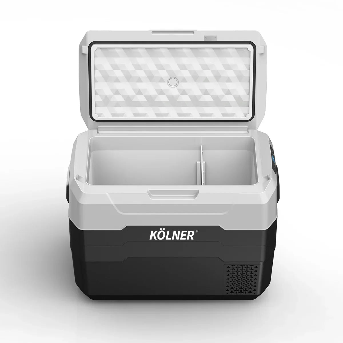 Kolner 40L Portable Fridge Freezer - 12V/24V/240V Camping Cooler Black