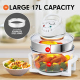 Pronti 17l Digital Turbo Convection Oven Electric Cooker Air Fryer 1400w Cook - Flea Market