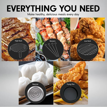 Pronti 17l Digital Turbo Convection Oven Electric Cooker Air Fryer 1400w Cook - Stacks Warehouse