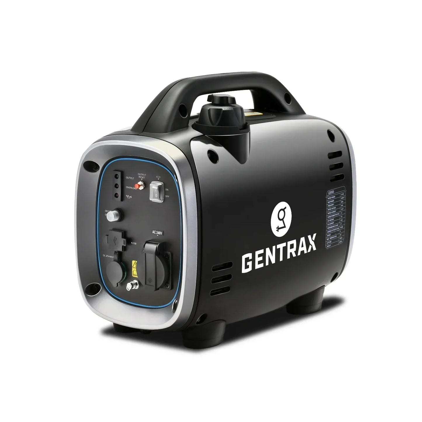 Gentrax 800W Premium Pure Sine Wave Inverter Generator Portable Power