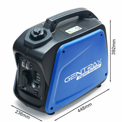 Gentrax 1200W Pure Sine Wave Inverter Generator Portable Power