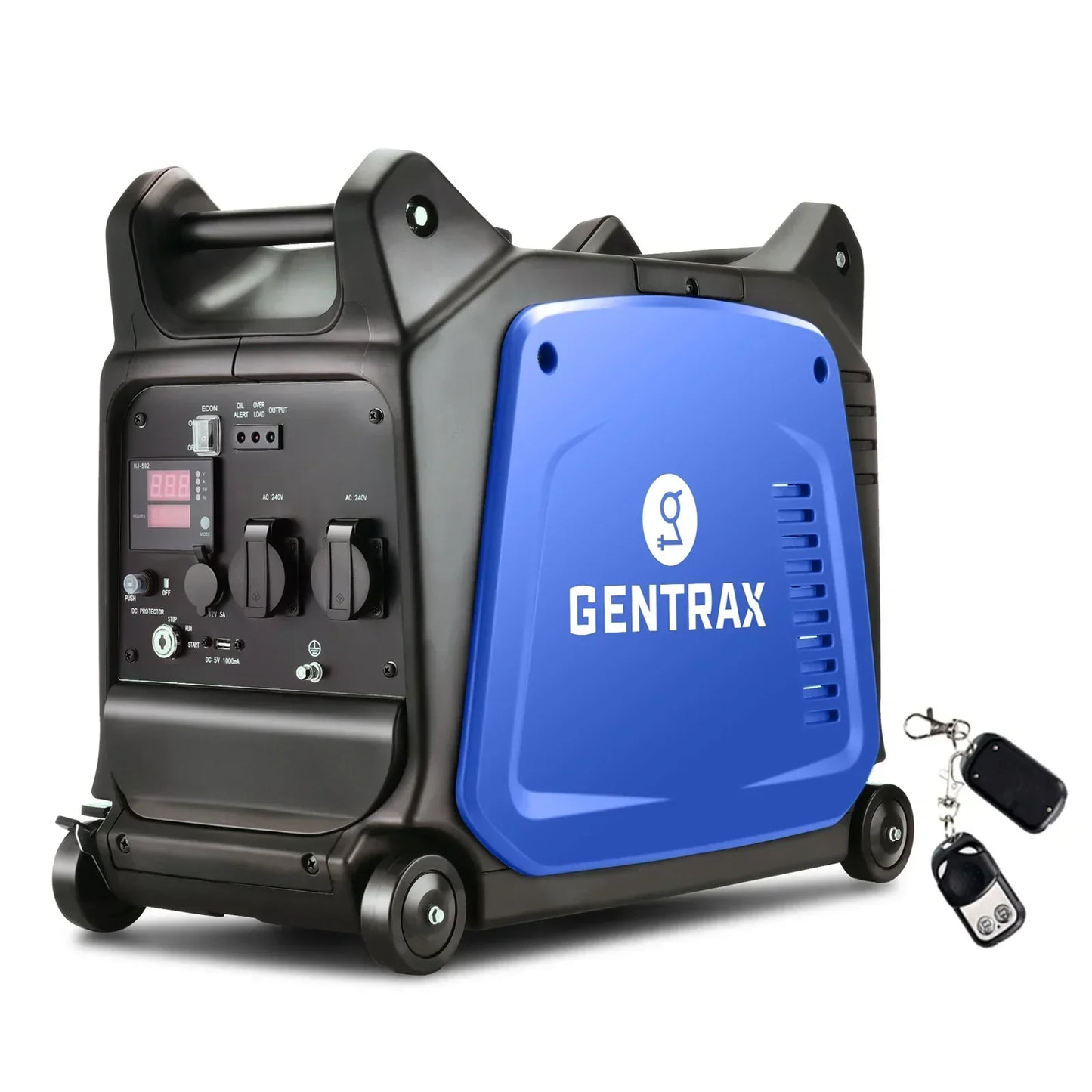 Gentrax 3500W Remote Start Pure Sine Wave Inverter Generator Portable Power