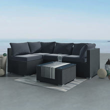Bondi Outdoor Modular Lounge Sofa Black