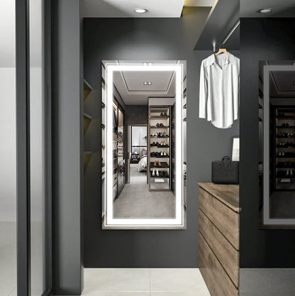 LED Bathroom Mirror 120x60cm Frameless with Backlight - Interior Ave