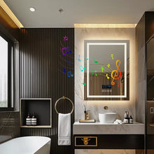 LED Bathroom Mirror 70x90cm Bluetooth Smart Display - Interior Ave