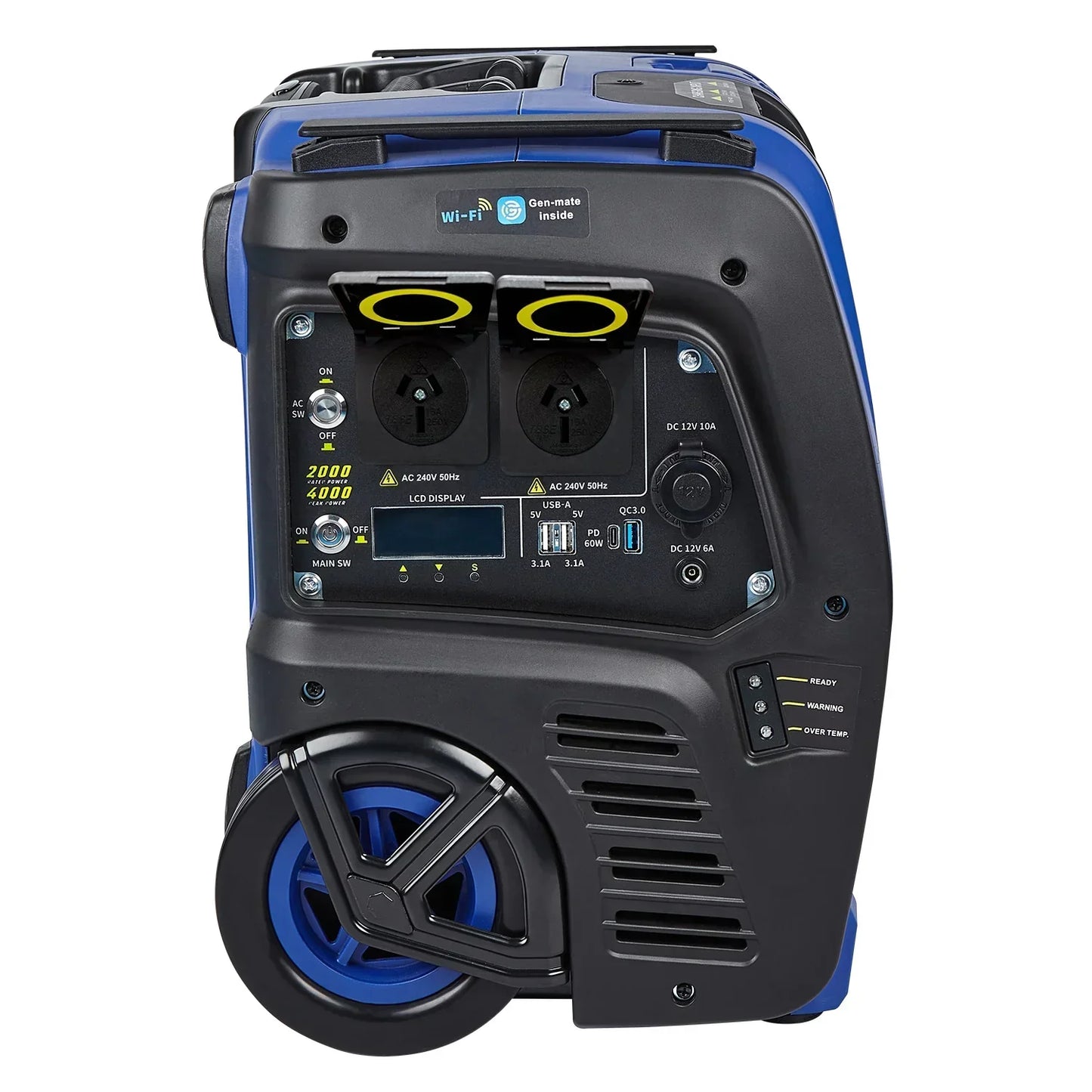 Sunovo 2000W Portable Power Station - Solar Inverter Generator