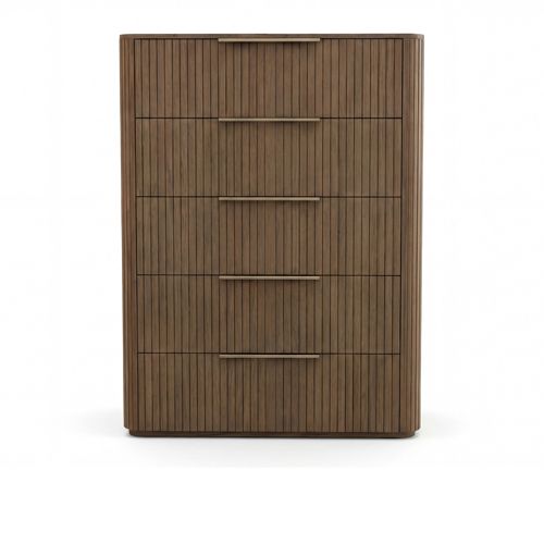 Arlo five drawer tallboy, included in the 5 piece suite