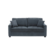 Milano 2+3 Seater Sofa Set | Charcoal Fabric | Pocket Spring