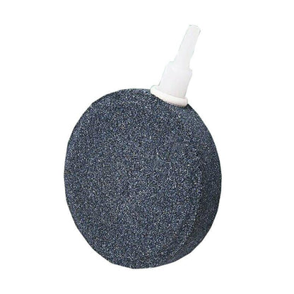 Round aquarium air stone with connector, 8cm diameter, for fish tank aeration