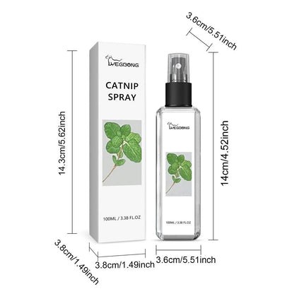 Catnip Spray - Natural Cat Anxiety Relief & Vitality Booster