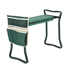3-in-1 Garden Kneeler Padded Seat Kneeling Work Stool with Tools