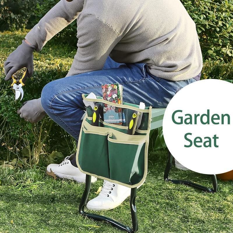Versatile 3-in-1 Garden Kneeler Padded Seat Kneeling Gardening Work Stool Tools