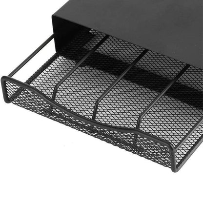 Coffee Pod Holder Drawer Nespresso 40 Capsules Storage Rack Stand Organizer