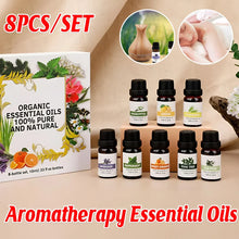 Essential Oil Set 8 Bottles Plant Aromatherapy Oils for Diffuser