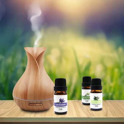 Essential Oil Set 8 Bottles Plant Aromatherapy Oils Natural Fragrance Diffuser