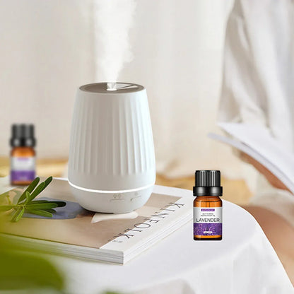 Essential Oil Set 6 Bottles Natural Aromatherapy Oils for Relax and Massage