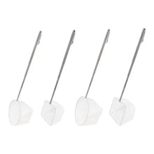 Aquarium Fish Net Retractable 13-39cm Square Small 5x6.5cm Stainless Steel