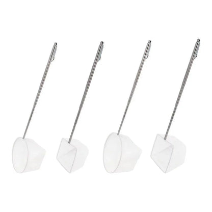 Aquarium Fish Net Retractable 13-39cm Square Small 5x6.5cm Stainless Steel