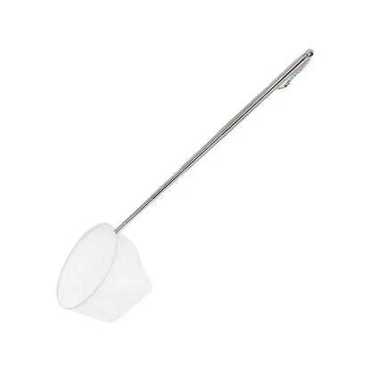 Aquarium Fish Net Retractable 13-39cm Square Small 5x6.5cm Stainless Steel