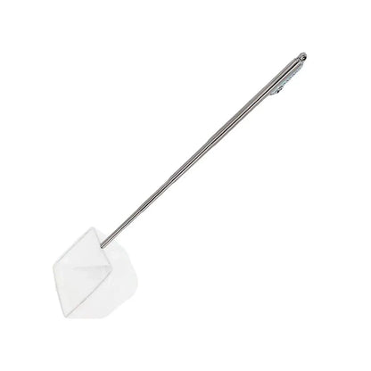 Aquarium Fish Net Retractable 13-39cm Square Small 5x6.5cm Stainless Steel