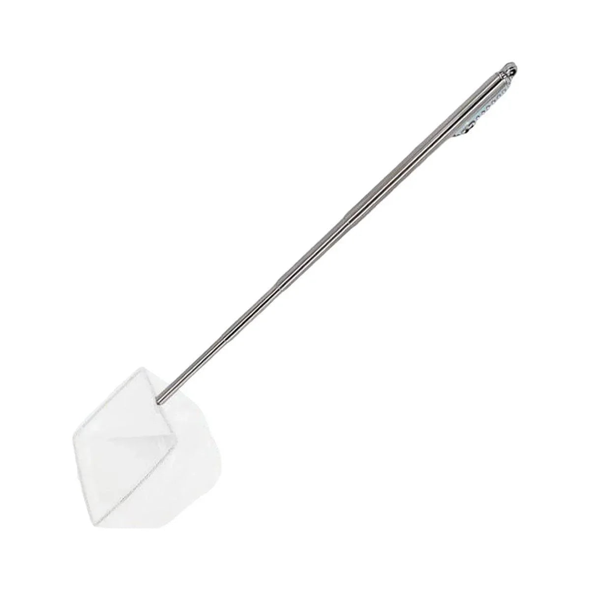 Aquarium Fish Net Retractable 13-39cm Square Small 5x6.5cm Stainless Steel