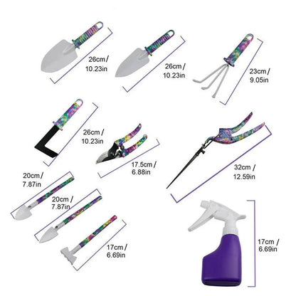 5PCS Garden Tools Planting Weeding Watering Flower Bonsai Shovel Hand Tools - 5pcs