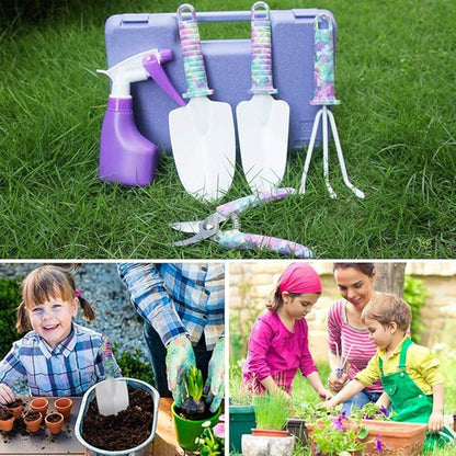 5PCS Garden Tools Planting Weeding Watering Flower Bonsai Shovel Hand Tools - 5pcs
