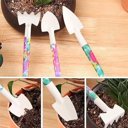 5PCS Garden Tools Planting Weeding Watering Flower Bonsai Shovel Hand Tools - 5pcs