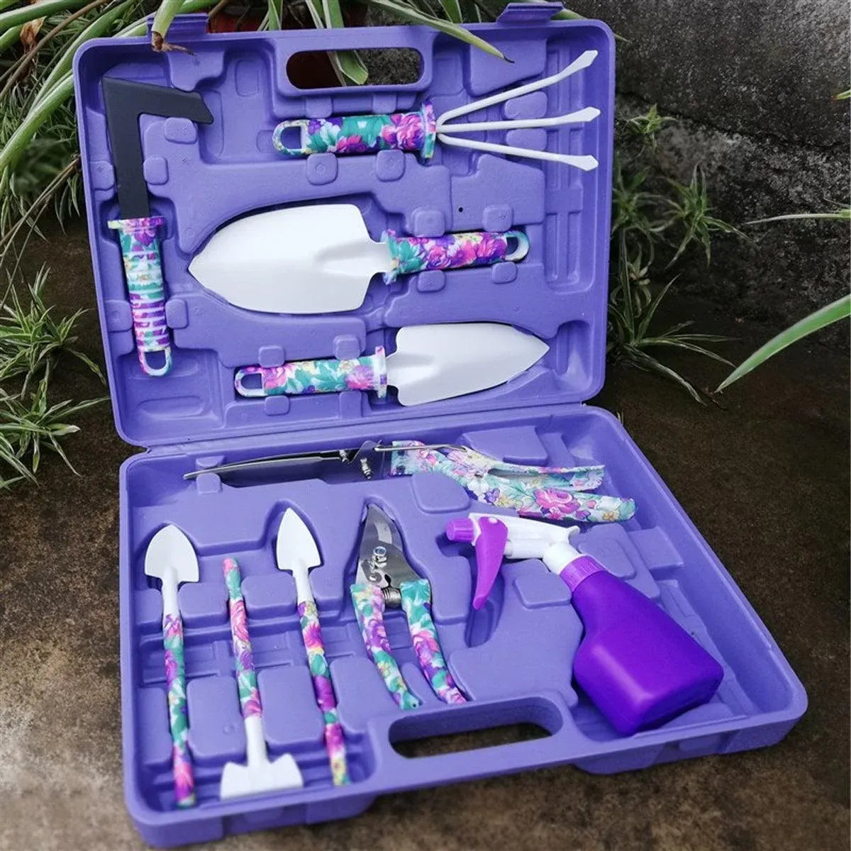 5PCS Garden Tools Planting Weeding Watering Flower Bonsai Shovel Hand Tools - 5pcs