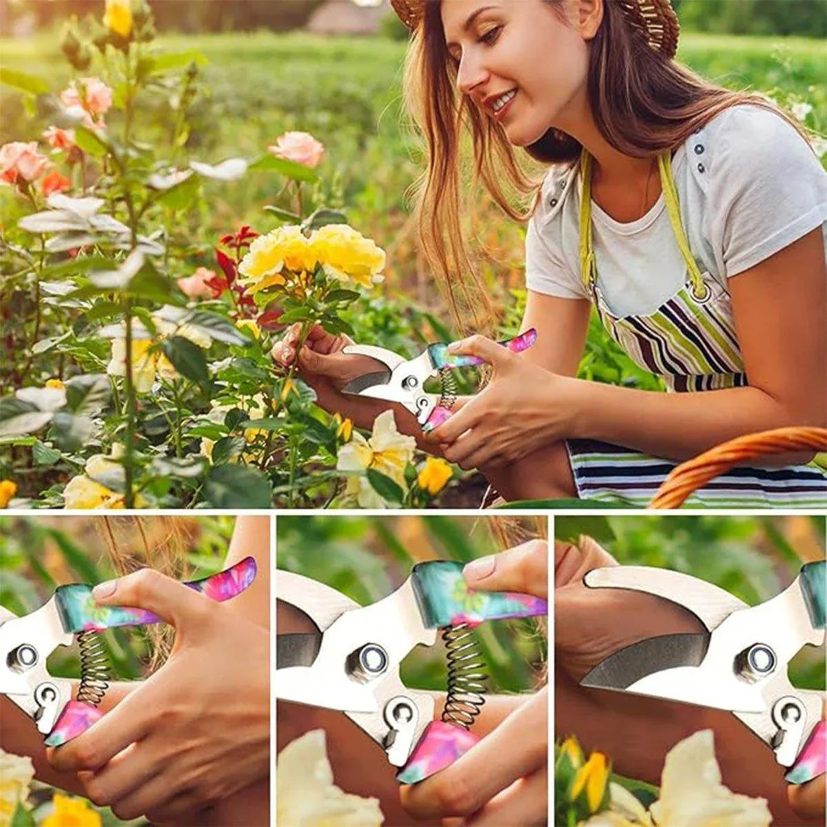 5PCS Garden Tools Planting Weeding Watering Flower Bonsai Shovel Hand Tools - 5pcs