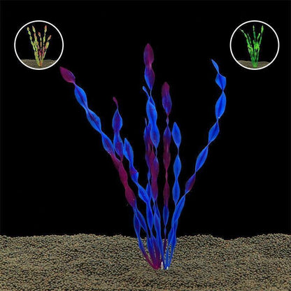 Aquarium Plants 10pcs Artificial Water Grass Plastic Fish Tank Decor