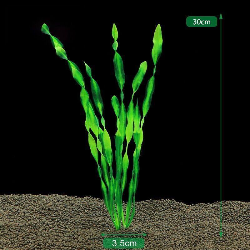 Aquarium Plants 10pcs Artificial Water Grass Plastic Fish Tank Decor