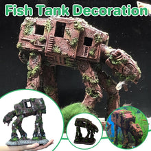 Aquarium Car Ornament 12x7x14cm Resin Fish Tank Decoration Theme