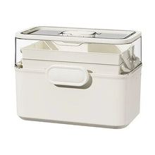 3-Layer Portable First Aid Kit - Large Medical Storage Organizer
