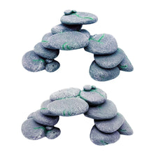 Turtle Platform Climbing Ramp 10x25x17cm Resin Basking Staircase Cave