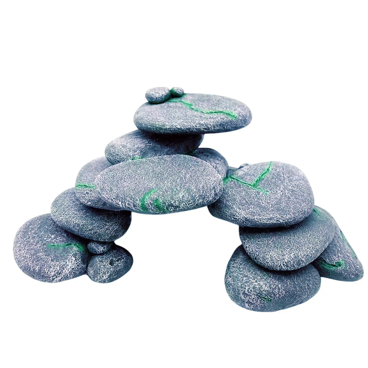 Turtle Platform Climbing Ramp 10x25x17cm Resin Basking Staircase Cave