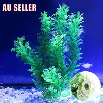 Aquarium Plant 30cm Artificial Water Grass Plastic Fish Tank Decor