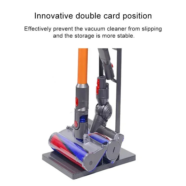 Wall-mounted Vacuum Cleaner Holder for Dyson V6 V7 V8 V10 - no Drilling Needed