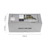 Smart WiFi Video Doorbell Night Vision Motion Detection Silver