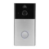 Smart WiFi Video Doorbell Night Vision Motion Detection Silver