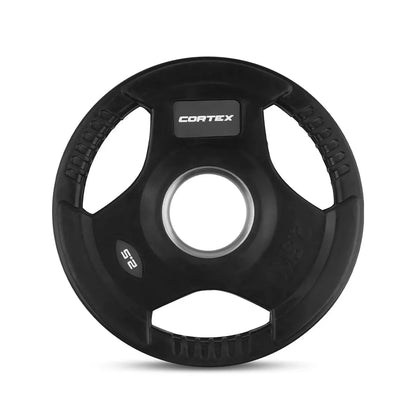 CORTEX tri-grip V2 rubber Olympic plates