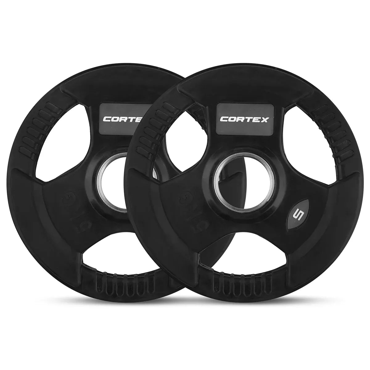 Padded barbell J-hooks on the CORTEX SR-10 squat rack