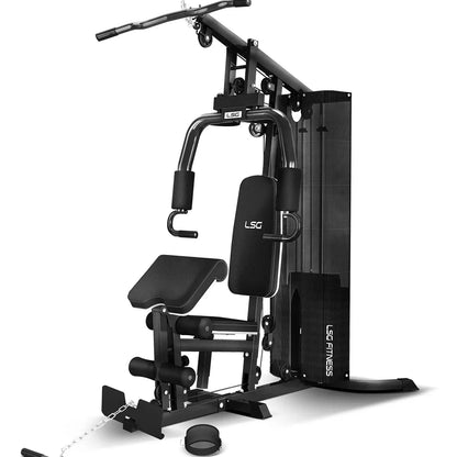 LSG Fitness SSN-105 multi station home gym with 74kg weight stack
