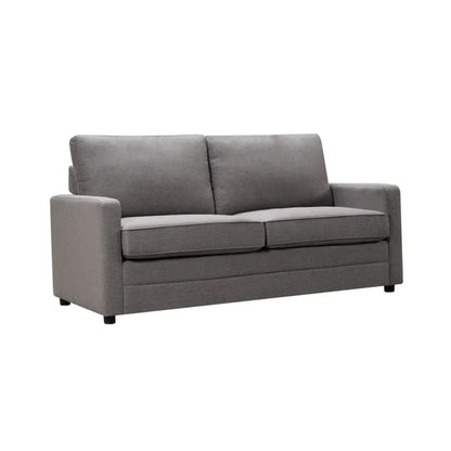 RAY 2 Seater Sofa bed with Separate Foam Mattress- Dark grey - Stacks Warehouse