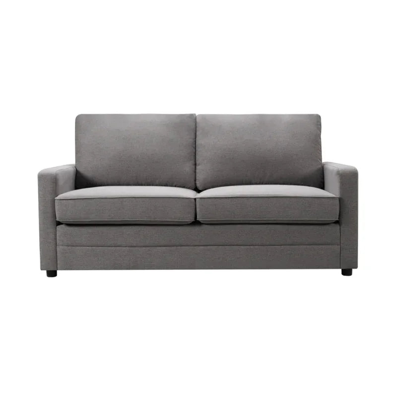 RAY 2 Seater Sofa bed with Separate Foam Mattress- Dark grey - Stacks Warehouse