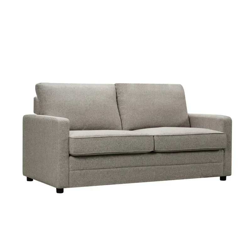 RAY 2 Seater Sofa bed with Separate Foam Mattress- Light grey - Stacks Warehouse