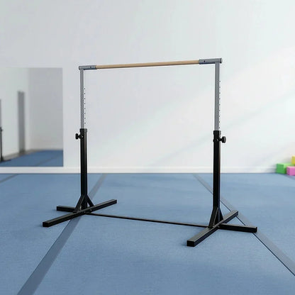 Gymnastics Training Bar Kids Adjustable Horizontal Kip Fitness Gym Equipment