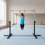 Gymnastics Training Bar Kids Adjustable Horizontal Kip Fitness Gym Equipment