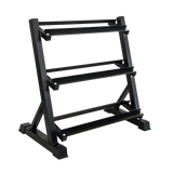 Dumbbell Rack Storage Stand Hex Weight Heavy Duty 3 Tier Wide Home Gym Fitness